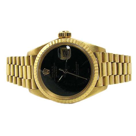 rolex silver gold black face|Rolex gold watches.